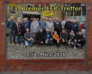 Plakatwand „23. Bremer EEP-Treffen“