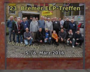 Plakatwand &bdquo;23. Bremer EEP-Treffen&ldquo;