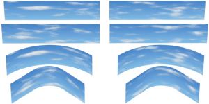 Wolkenhintergr&uuml;nde